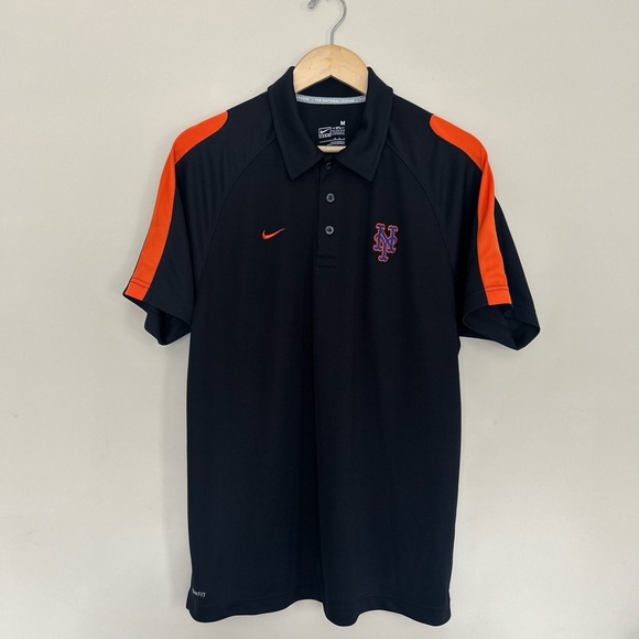 New York Mets Throwback Nike Polo - Picture 1 of 9